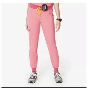 LIMITED EDITION Figs Neon Pink Jogger Scrub Pants